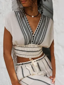 lemlem ALIA | Plunge Top