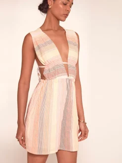 lemlem ANTHEA | V Neck Dress