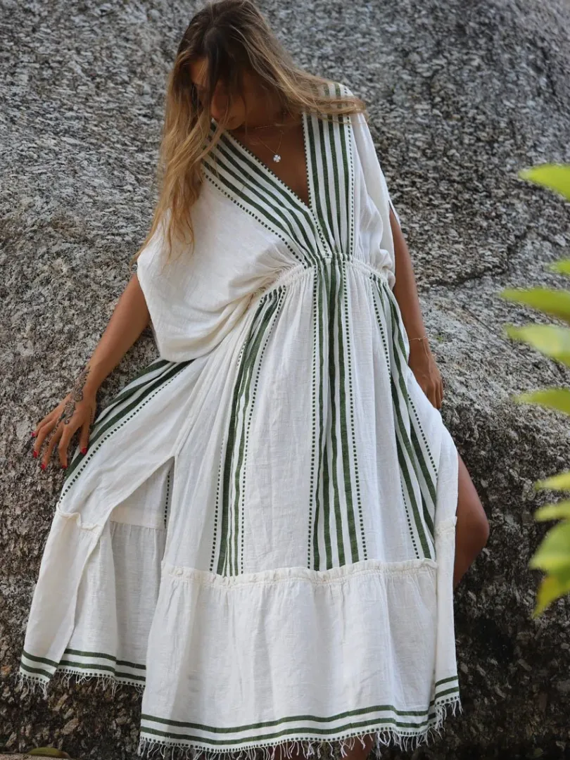 lemlem LEILA | Plunge Dress