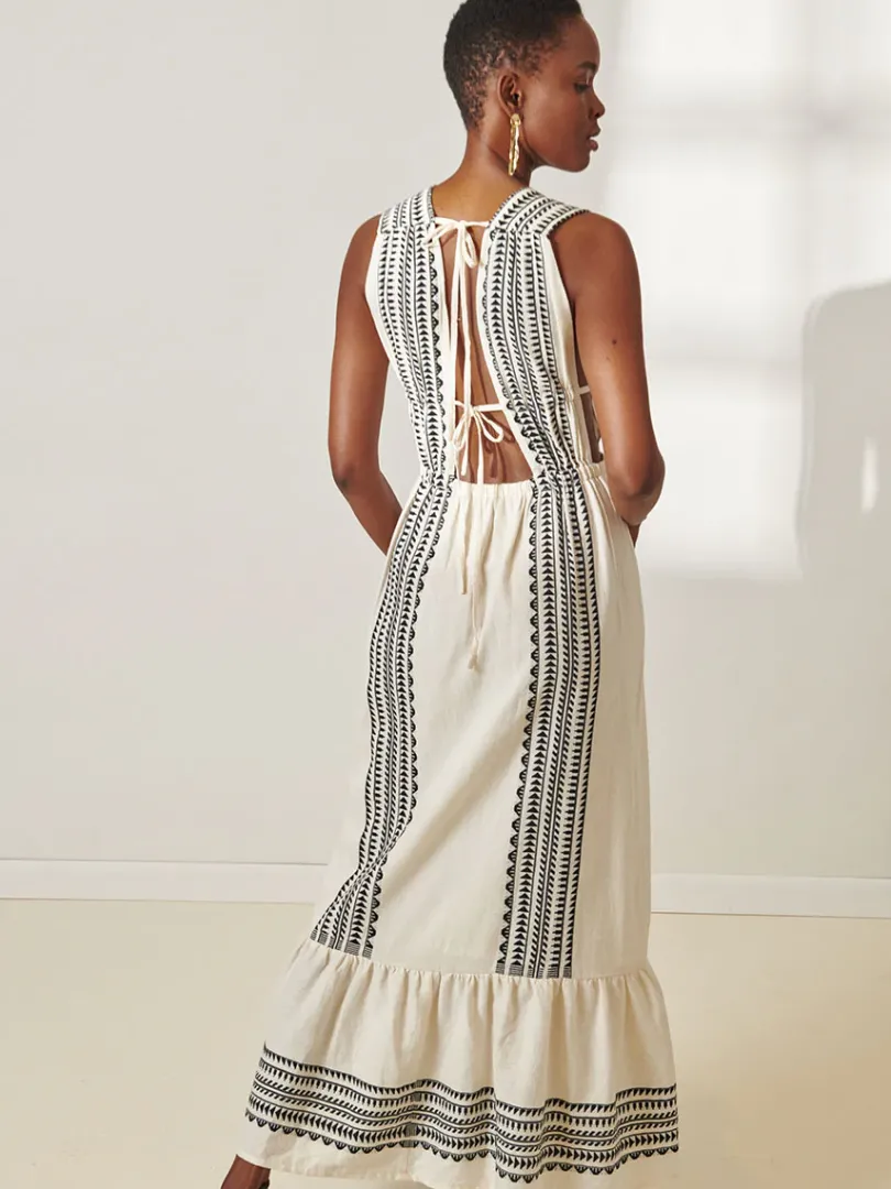 lemlem LELISA | V Neck Dress