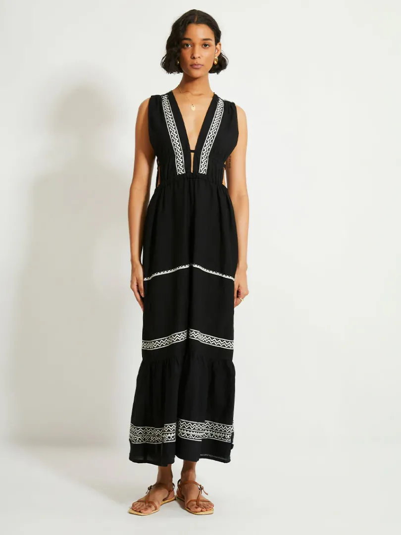 lemlem LELISA | V Neck Dress