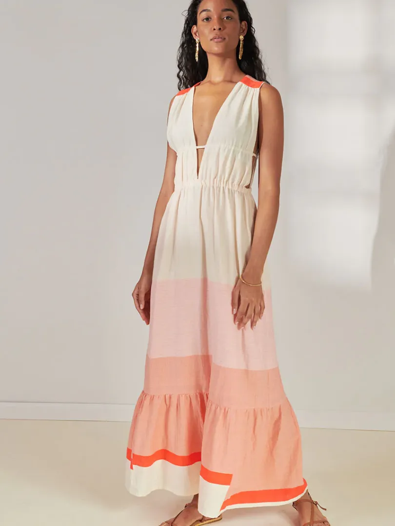 lemlem LELISA | V Neck Dress