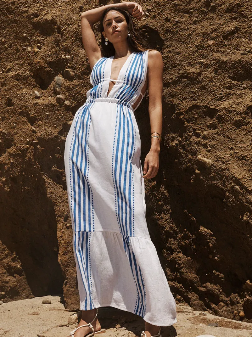 lemlem LELISA | V Neck Dress