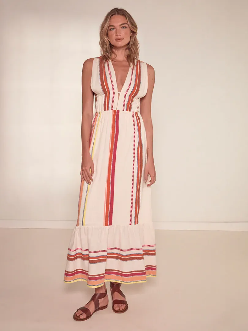 lemlem LELISA | V Neck Dress