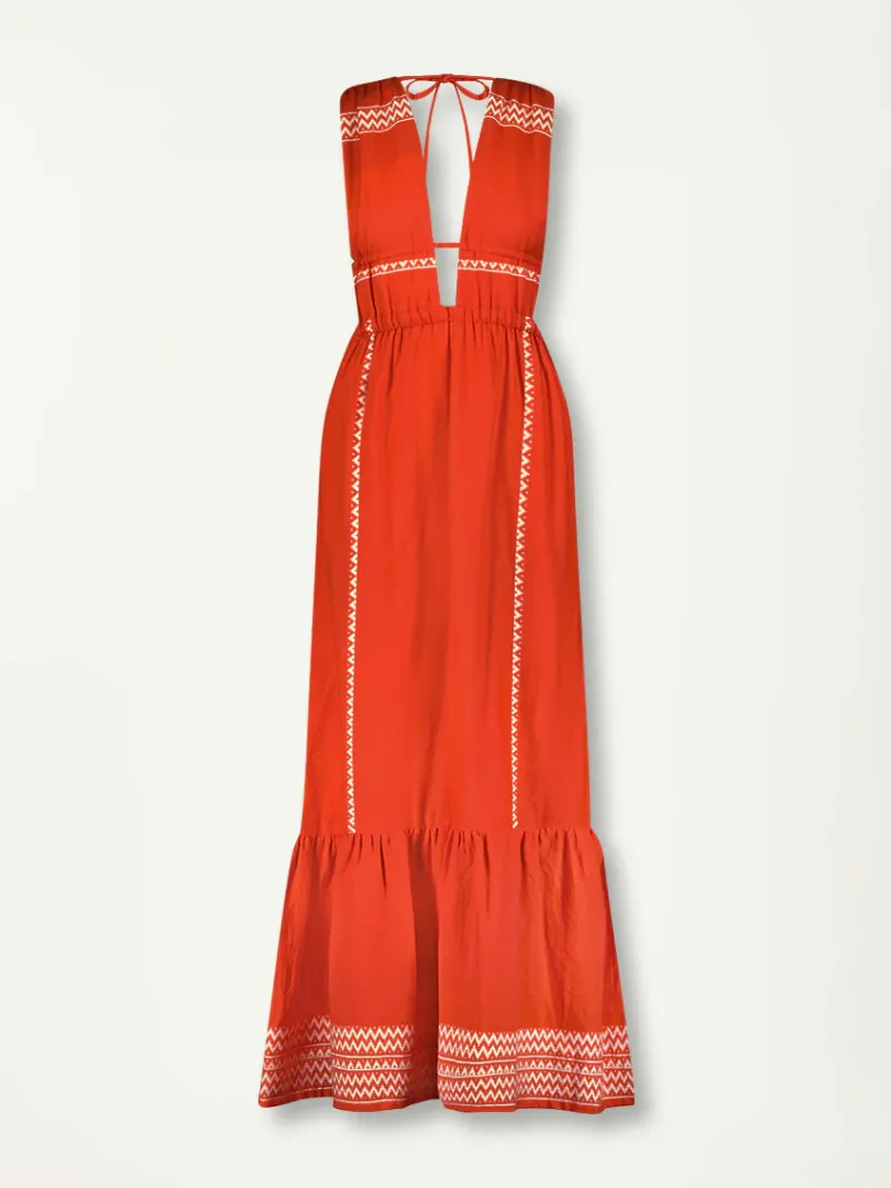 lemlem LELISA | V Neck Dress