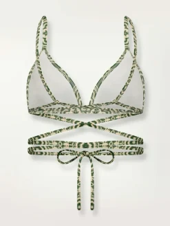lemlem Medallion Wrap Triangle Top