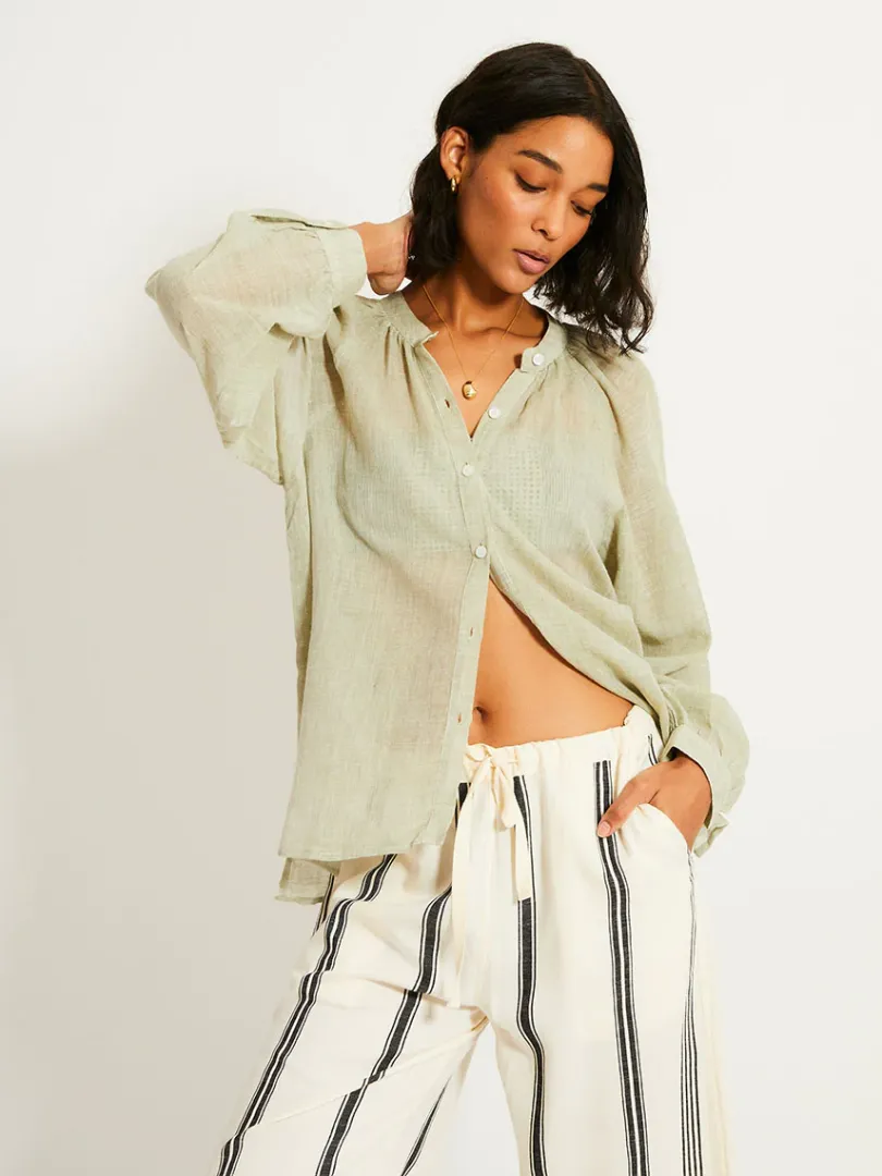 lemlem MITA | Button Up Blouse