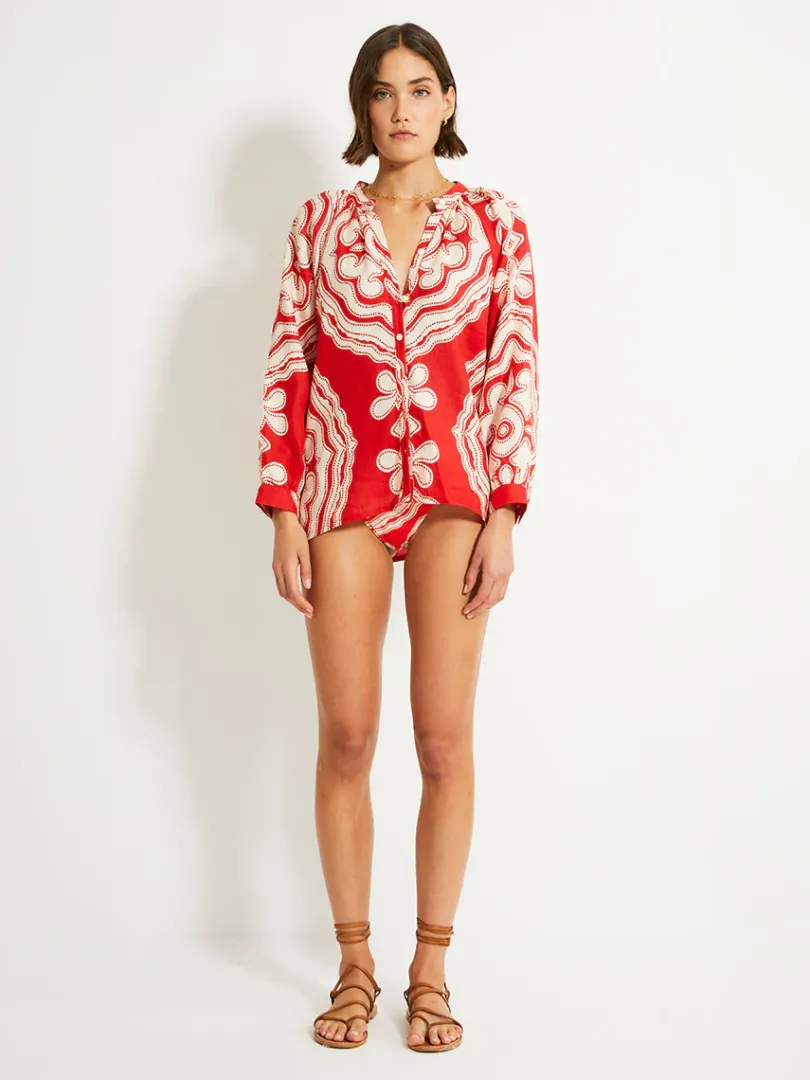 lemlem MITA | Button Up Blouse